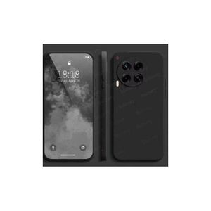 Black Soft Silicone Back Cover Case for Tecno Camon 30 Premier– Slim, Shockproof & Anti-Slip Protection