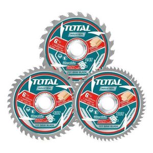TOTAL TAC236165 Ultra-thin TCT saw blade set 3Pcs/set 