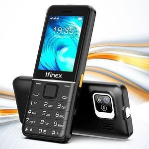 Ifinex N70 Display:2.8 inch Triple Simcard Feature Phone Kabambe With Camera/Facebook/Bluetooth/Wireless FM/Mp3/Mp4/3240mAh Battery