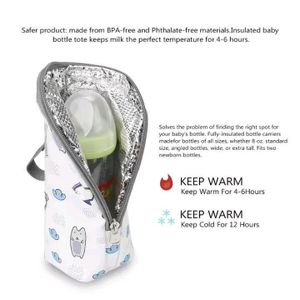 Portable Thermal Insulated Milk Bottle Bag
