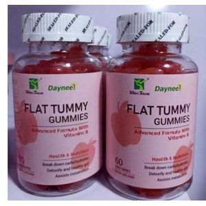 Daynee Flat Tummy Gummies Get A Flatter Waist and Tummy Slimming 60 Gummies
