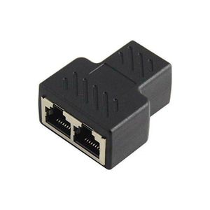 1 to 2 LAN Ethernet Network Cable RJ45 Splitter adapter