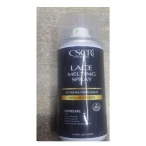 Lace cscr melting spray for fixing wigs 