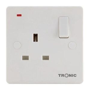 Single Socket with Neon Slim