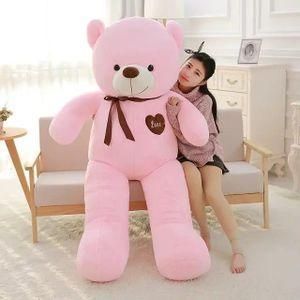Giant Stuffed Plush Teddy Bear Soft Doll Pink
