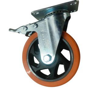 4 Inch Furniture Casters Wheels Rubber Swiveling
