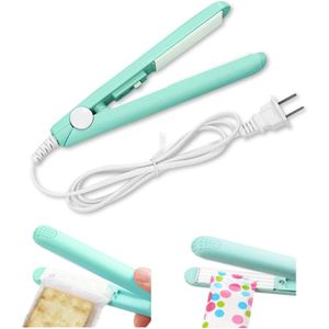 2-in-1 Mini Portable Thermal Bag Sealer & Hair Straightener