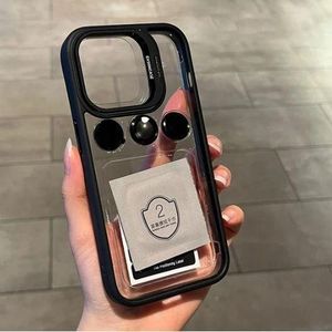 Metal Stand Bracket Case with Camera Metal Ring Lens Protector for iPhone 12 Pro Max