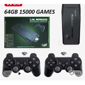 15,000 Games Console With Wireless Controller Can be Connected to