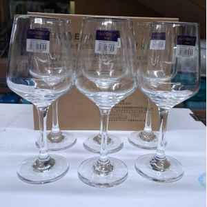 Set of 6, 360ml wine glasses