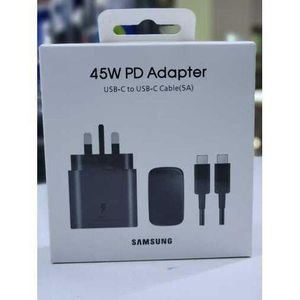 Samsung  45W Original Super Fast Charger With 5A C To C Fast Cable.