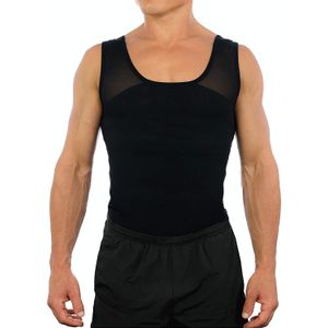 Fashion Mens Chest Compression Shirt Gynecomastia Vest Slimming