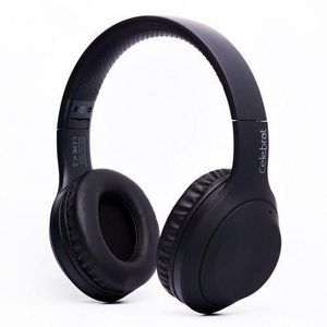 Celebrat WIRELESS BLUETOOTH HEADPHONE MICRO SD - BLACK