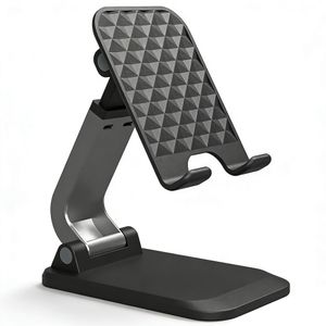 Foldable phone stand, portable desktop stand, for video conferencing / binge-watching / live streaming / reading