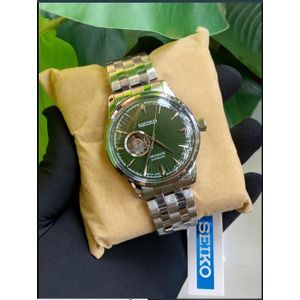 Seiko Presage Automatic – Timeless Japanese Design with Stainless Steel Finish