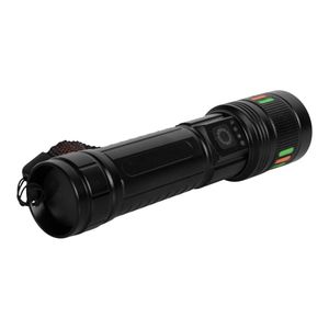 Heavy Duty Rechargeable Zoomable Flashlight – Super Bright LED Torch with Adjustable Beam & USB Fast Charging