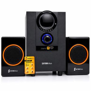 Sayona SHT-S01 2.1CH Multimedia Sound System 3000W PMPO - Bluetooth & AC/DC