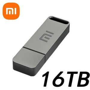 General Xiaomi 16TB USB Flash Drive High-Speed Pen Drive 16TB Metal Waterproof Large Capacity Phone Computer Storage Devices