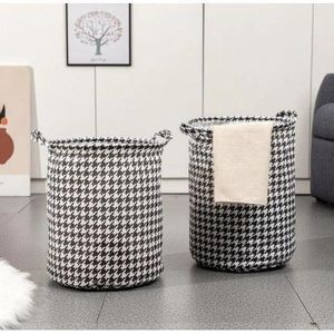 Laundry Hamper, Modern Fabric Storage Basket...