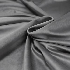 Grey Velvet Fabric for Sofa Set Seats/Couch/Cushions Upholstery