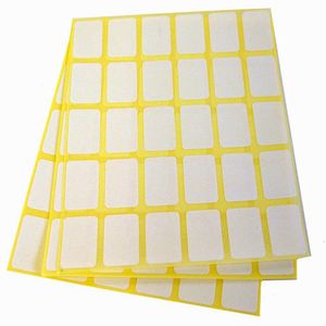 KARTASI 96 Pieces Self Adhesive Labels Sticker Blank White ...