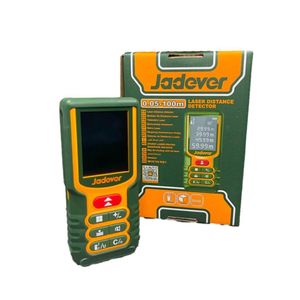 100m Laser Distance Measure Meter Digital Laser Range finder Tape Portable Electronic Measuring Device Measure Area Volume Angle Pythagorean with LCD Display