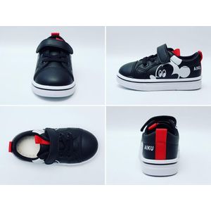 Baby Shoes Chateau Kids Casual Sneakers – Soft Leather, Velcro Strap & Lace-Up Design