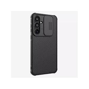 Nillkin Samsung Galaxy A55 Phone Case, CamShield Cover with Sliding Camera Protector, Shockproof Anti-Fingerprint Protective Case with Full-Body Protection (Black)