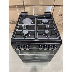 BJS Cooker, Elegance Model 60×60 3+1 Electric/Gas Cooker – W/ Turbo Fan – Oven 60L Capacity