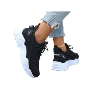 LADIES BREATHABLE KNIT SNEAKERS