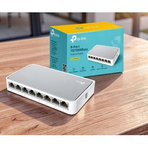 Tp-link Durable Housing Modern Finish 8-Port 10/100Mbps Desktop Switch 