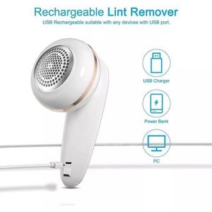 Rechargeable lint remover