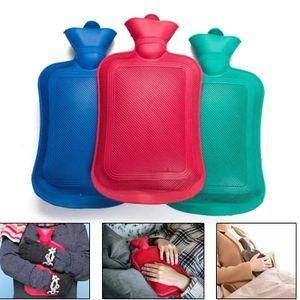 BIG 2 litres Hot Water Rubber ,,Bottle Bag with Cove