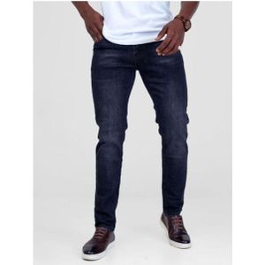 Men black wash denim jeans