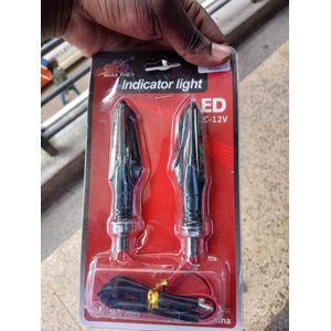 Universal Motorcycle LED Turn Signals – Bright Flashing Indicators, Brake & Tail Light .