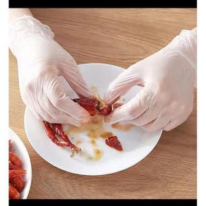 Latex Gloves Bulk Pack – Ideal for Cleaning, Cooking & Daily Protection 200PCS