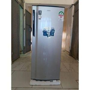 Fridge, 175L, Single Door, Defrost (Direct Cool), Line Silver Dark