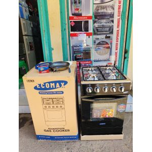 Ecomax  4GAS ELECTRIC OVEN  50×55 Jet Burners, Rotisserie 