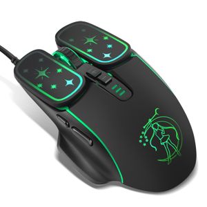 Wired RGB 7200DPI Gaming Optical Mouse Ergonomic Mouse for Apple Android Lenovo Computer Desktop