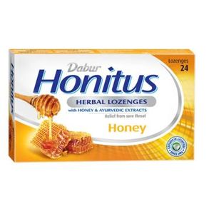 Dabur Herbal Honitus Lozenges – Honey 240g