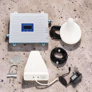 Phone Signal Booster Tri Band GSM Mobile Cell Phone Networks Signal Booster 