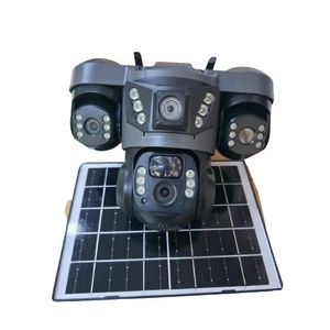 Triple Lens WiFi Solar CCTV Camera