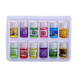12 pcs Pure Essential Oil for Diffuser / 3ml Humidifiers, Skin Care, Massage / Fragrance Oil Scent for DIY Candle and Soap Making / Nice Gift for a Friend / Essential Oils Set