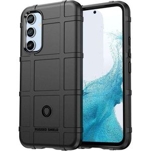 Case for Samsung Galaxy A54 5G,Basic Case,Flexible Press button /360°Full Protection,Rugged Shield-Black