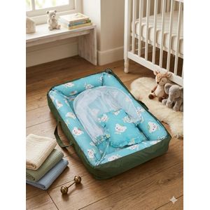 Baby COSLEEPER WITH MOSQUITO NET AND PILLOW