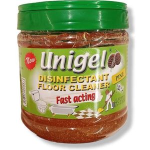 Unigel Disinfectant Floor Cleaner - Germ Clear Tile Wood Floor Terrazo Cement - Pine cf