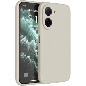 Soft Silicone Slim Fit Cover Anti-Scratch Shockproof Case for Xiaomi Redmi A5 - Beige Nude