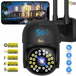 1080P CCTV SECURITY SURVEILLANCE WIRELESS WIFI CAMERA WITH MOTION DETECTION, 360° PTZ AI POWERED HUMANOID TRACKING CAMERAS