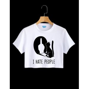 Women's casual crop tshirt 