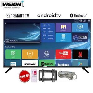 Vision Plus  32 Inch, Frameless, Bluetooth, Smart Whale TV, Netflix, Youtube +FREE GIFTS